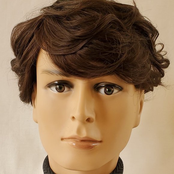 6" Men’s Toupee,Human Hair, 8″X10″ French Lace # 4 - Picture 2 of 10